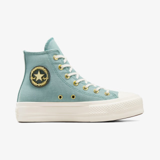 Converse Патики CHUCK TAYLOR ALL STAR LIFT PLATFORM GOLD 