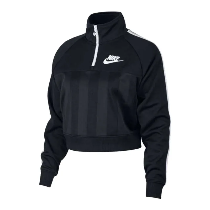 NIKE Дуксер W NSW TOP LS HZ SHDW STRP 