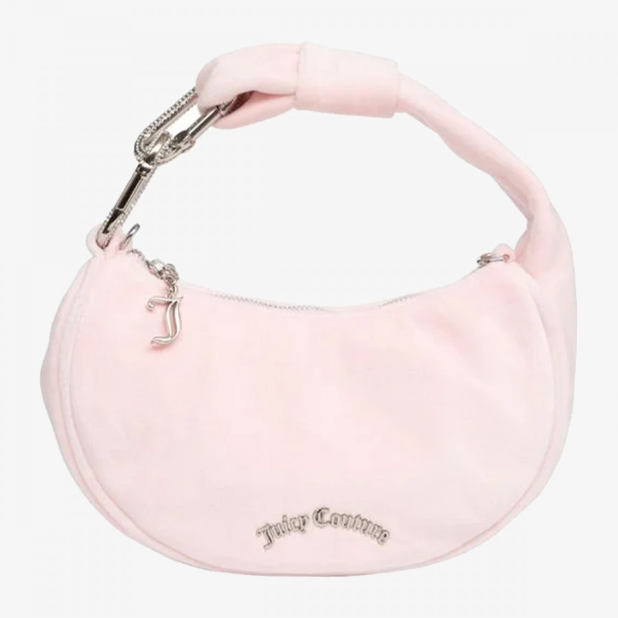 Juicy Couture Çantë e vogël Blossom Micro Hobo Polyester Juicy Pink 
