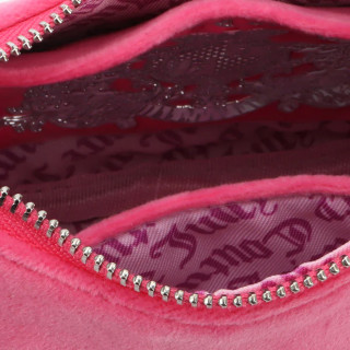Juicy Couture Çantë Blossom Micro Hobo Polyester Super Pink 
