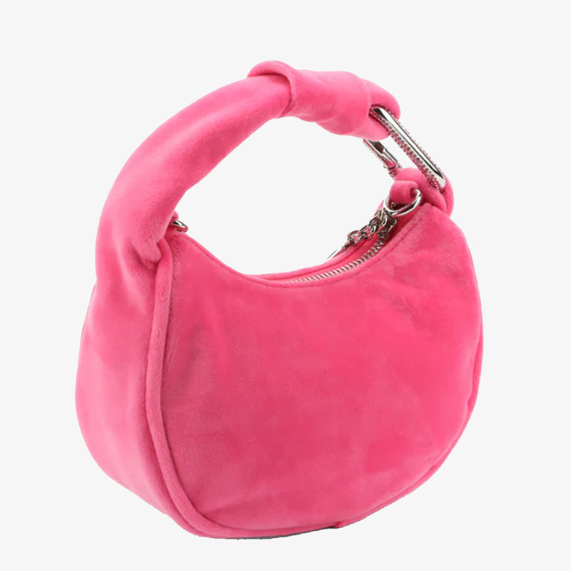 Juicy Couture Çantë Blossom Micro Hobo Polyester Super Pink 