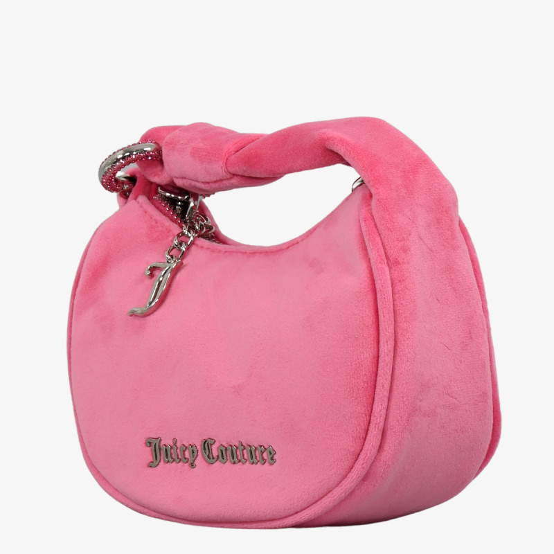Juicy Couture Торба Blossom Micro Hobo Polyester Super Pink 