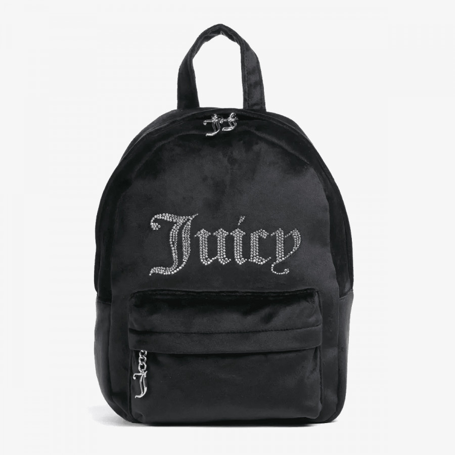 Juicy Couture Çantë Kimberly Crossbody w/ Fla Polyester Blac 