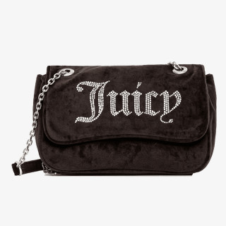 Juicy Couture Торба Kimberly Crossbody w/ Fla Polyester Java 