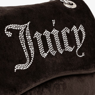 Juicy Couture Торба Kimberly Crossbody w/ Fla Polyester Java 