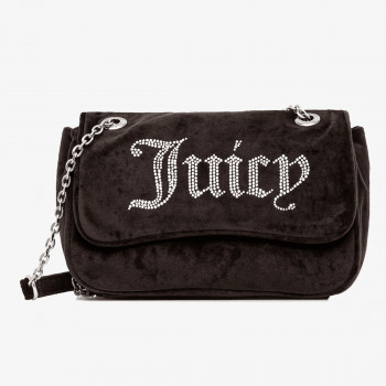 Juicy Couture Торба Kimberly Crossbody w/ Fla Polyester Java 