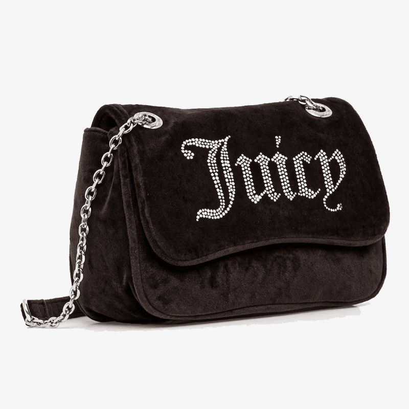 Juicy Couture Торба Kimberly Crossbody w/ Fla Polyester Java 