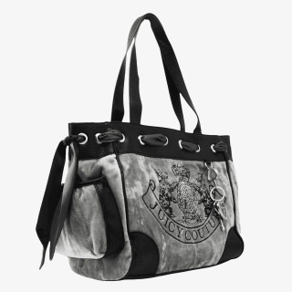 Juicy Couture Торба Daydreamer L. Duoble Hand Cotton/ PU Gre 