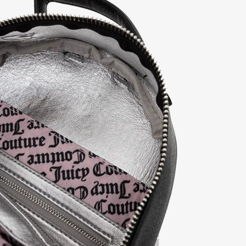 Juicy Couture Çantë e vogël Jasmine Backpack PU Black 