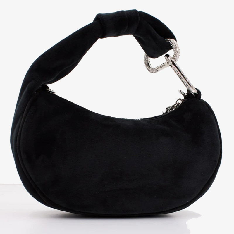 Juicy Couture Торбица Blossom Small Hobo Bag Polyester Black 
