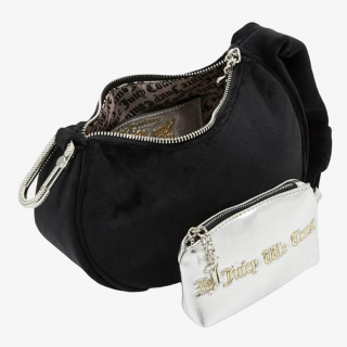Juicy Couture Торбица Blossom Small Hobo Bag Polyester Regatta 