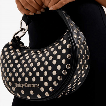 Juicy Couture Торба Blossom Studs S. Hobo PU Black 