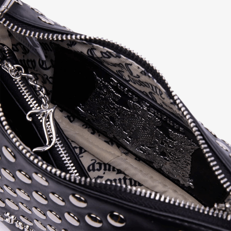 Juicy Couture Торба Blossom Studs S. Hobo PU Black 