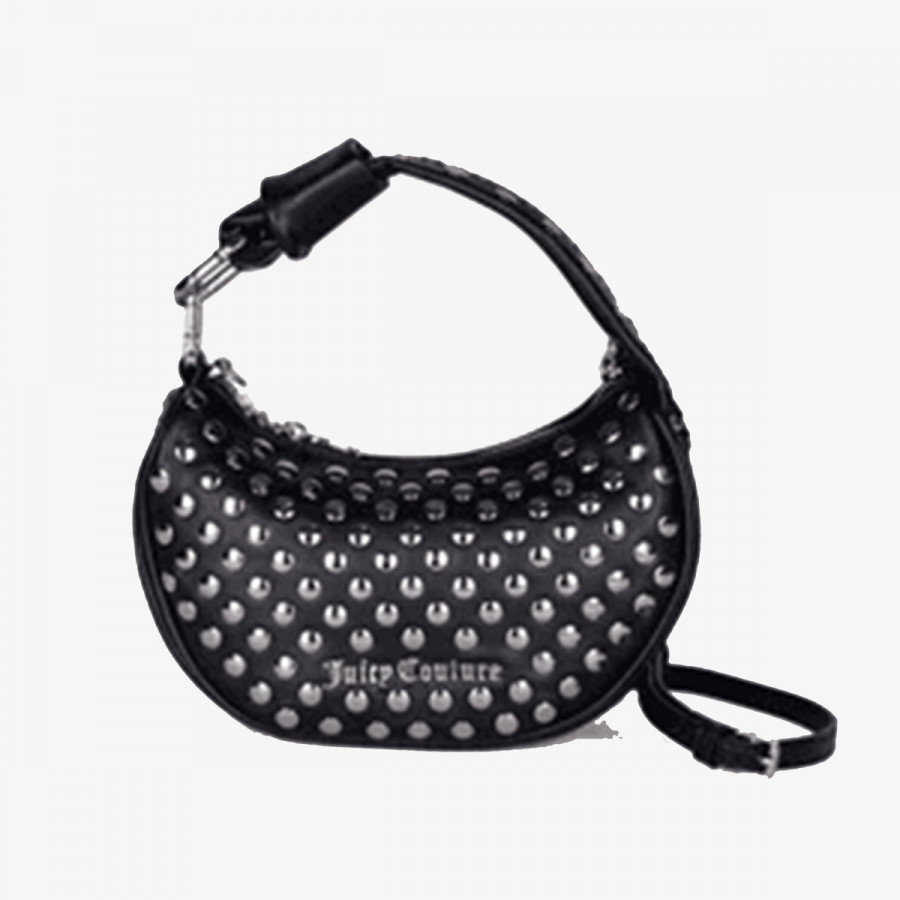 Juicy Couture Торба Blossom Studs S. Hobo PU Black 