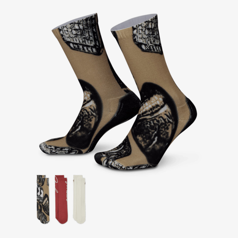 Nike Чорапи JHB MVP JORDAN RINGS 3PK CREW 