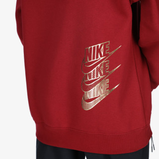 Nike Фустан W NSW HOODIE BB OS SHINE 