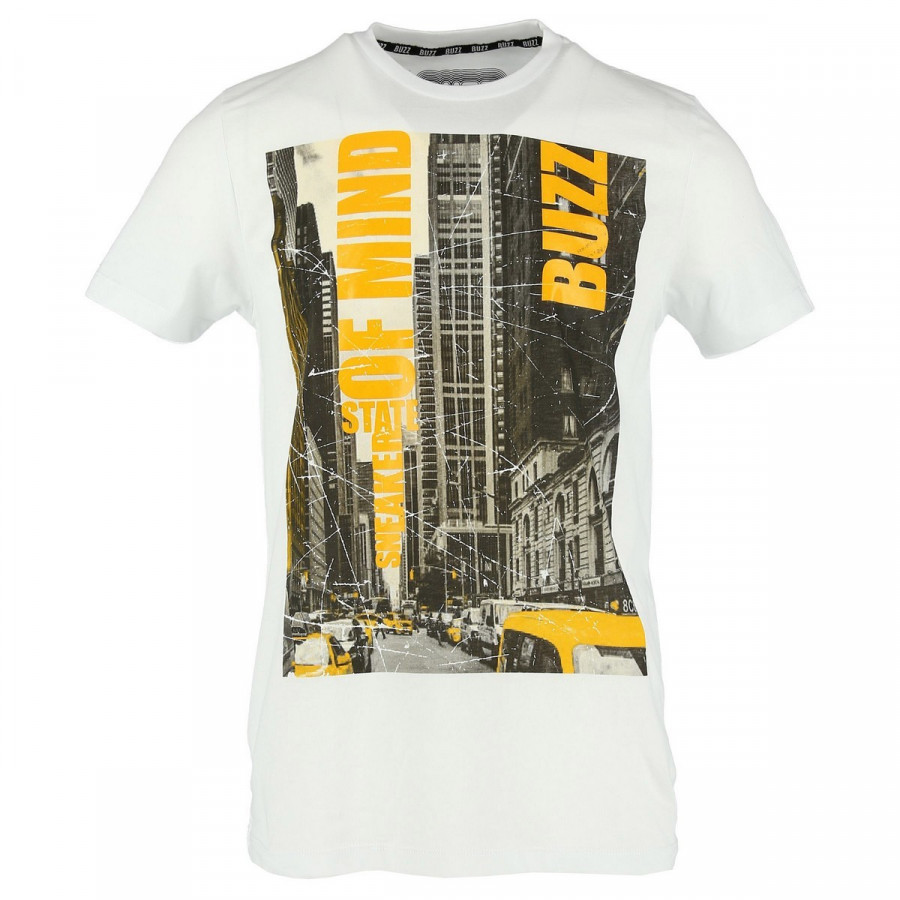 Buzz Маица BUZZ MENS CITY STATE T-SHIRT 
