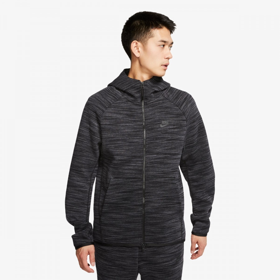 Nike Дуксер M NSW TCH FLC HOODIE FZ.EL HTR 
