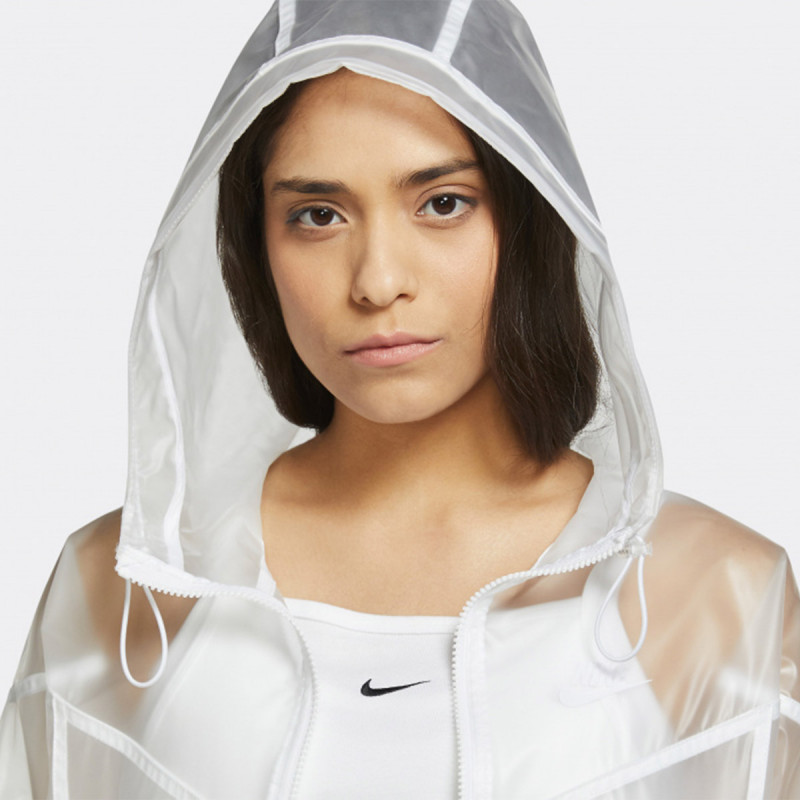 NIKE Јакна W NSW WR JKT TRANSPARENT 