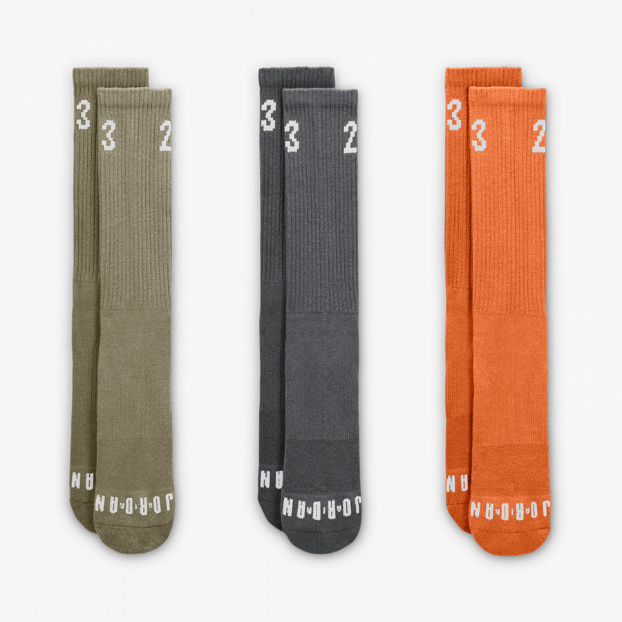 Nike Чорапи U J ESSENTIAL CREW 3PR -  144 