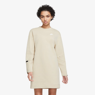 Nike Фустан Sportswear Tech Fleece Long-Sleeve Dress 