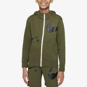 NIKE Дуксер NIKE Дуксер B NSW SWOOSH FLC FZ 