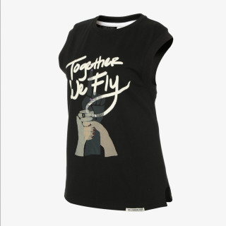 Nike Маица без ракави WNK DF STANDARD ISSUE SSNL TOP 