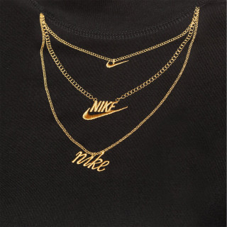 NIKE Дуксер W NSW TEE LS MOCK LX 