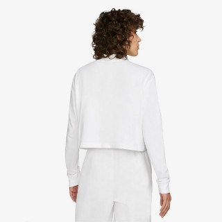NIKE Дуксер W NSW TEE LS MOCK LX 