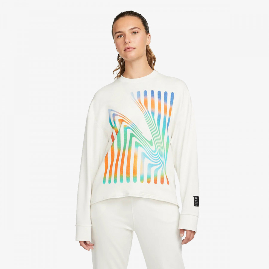 Nike Bluza W NY TF LUXE FLC CREW AIR 