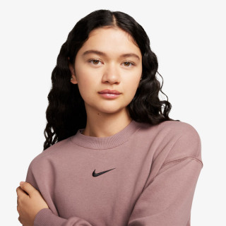 Nike Маица долги ракави W NSW PHNX FLC OS CREW 