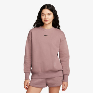 Nike Маица долги ракави W NSW PHNX FLC OS CREW 