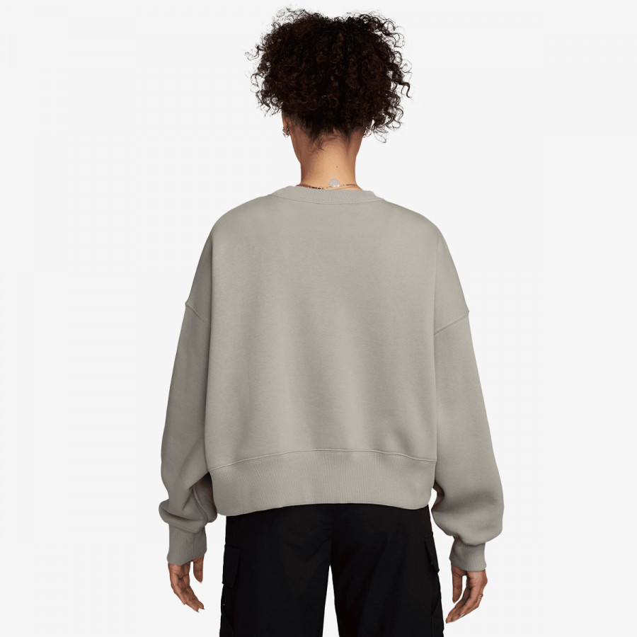 Nike Маица долги ракави W NSW PHNX FLC OOS CREW 