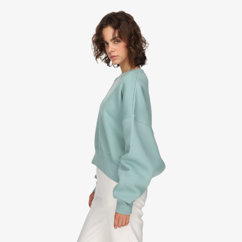 Nike Маица долги ракави W NSW PHNX FLC OOS CREW 