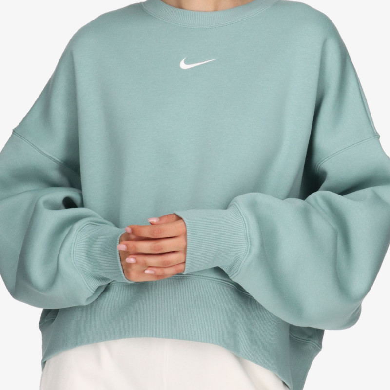 Nike Маица долги ракави W NSW PHNX FLC OOS CREW 