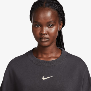 Nike Маица долги ракави W NSW PHNX FLC OOS CREW 