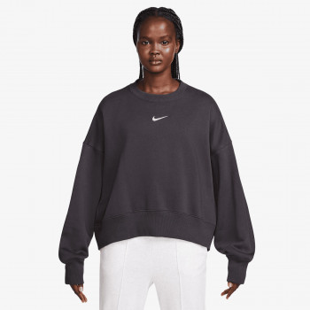Nike Маица долги ракави W NSW PHNX FLC OOS CREW 