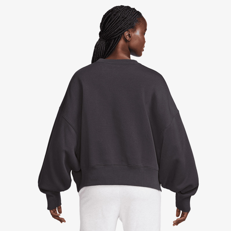 Nike Маица долги ракави W NSW PHNX FLC OOS CREW 
