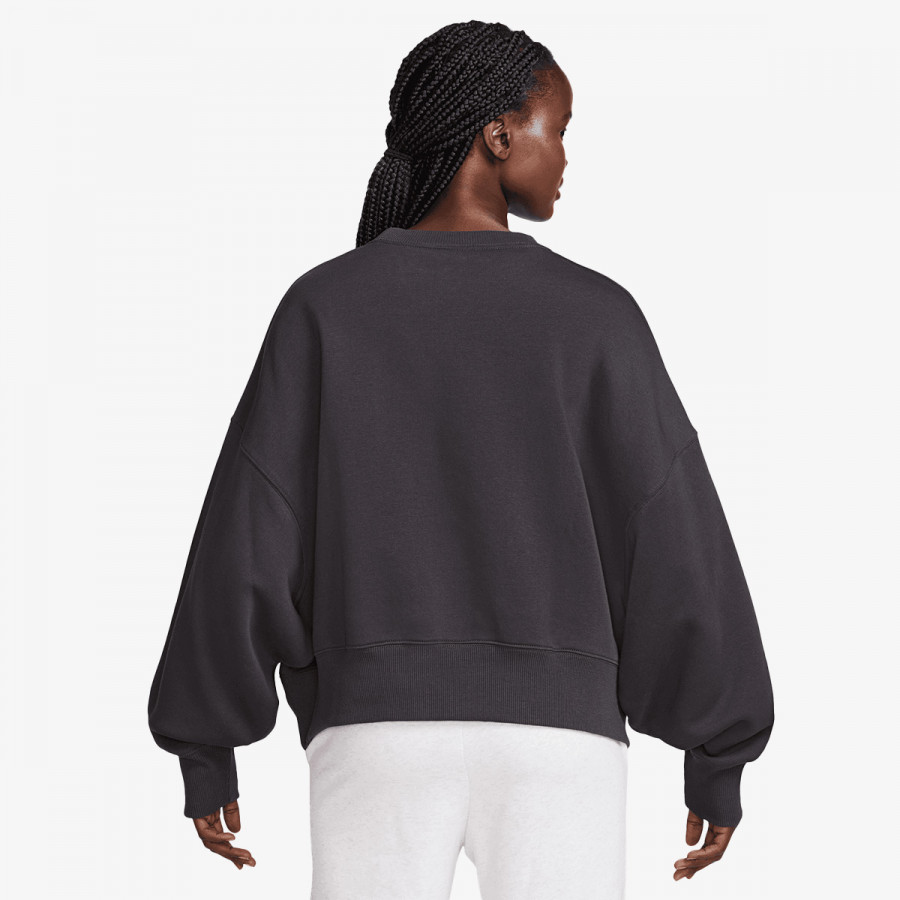 Nike Маица долги ракави W NSW PHNX FLC OOS CREW 