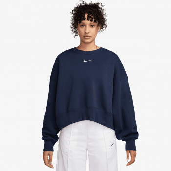 Nike Маица долги ракави W NSW PHNX FLC OOS CREW 