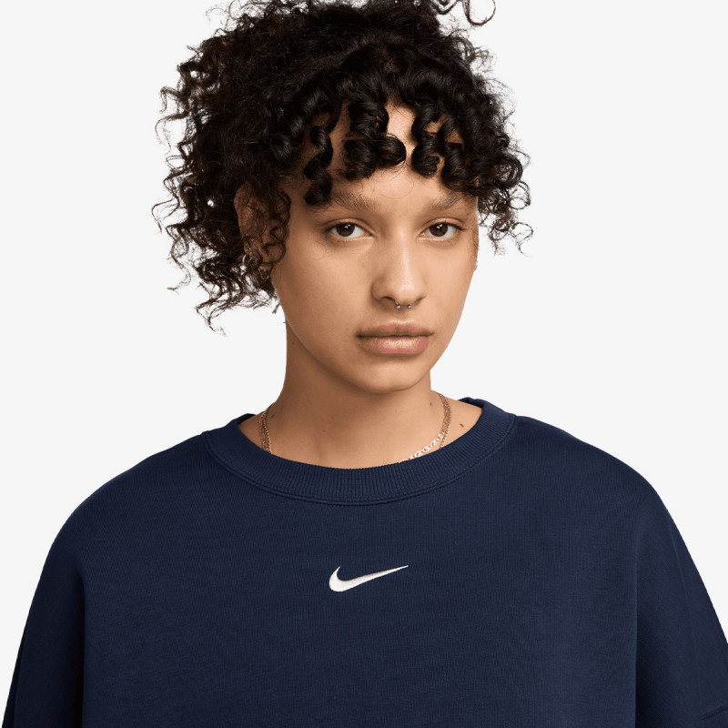 Nike Маица долги ракави W NSW PHNX FLC OOS CREW 