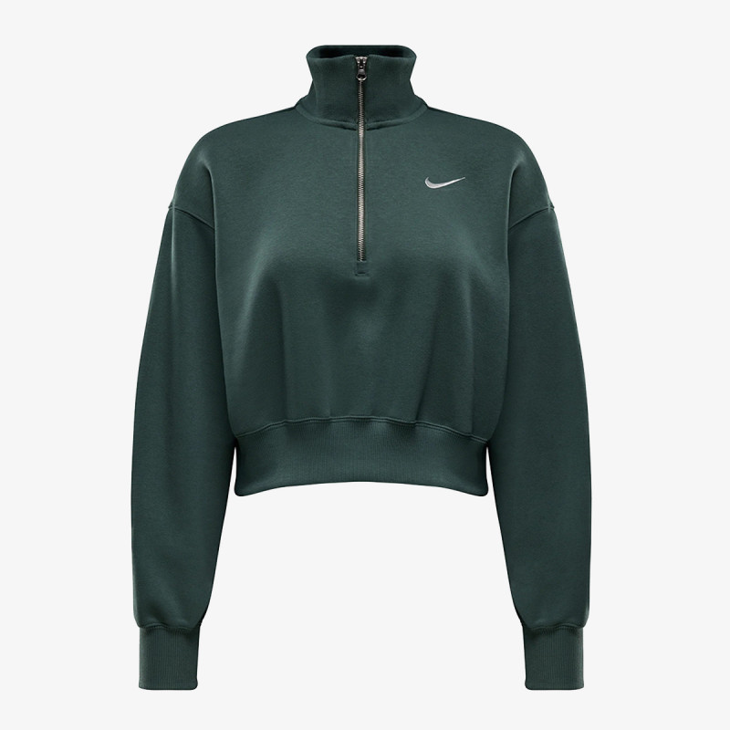 Nike Bluza W NSW PHNX FLC QZ CROP 