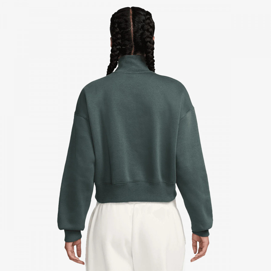 Nike Bluza W NSW PHNX FLC QZ CROP 