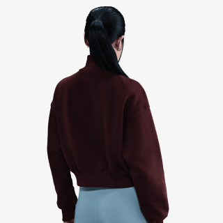 Nike Дуксер W NSW PHNX FLC QZ CROP 