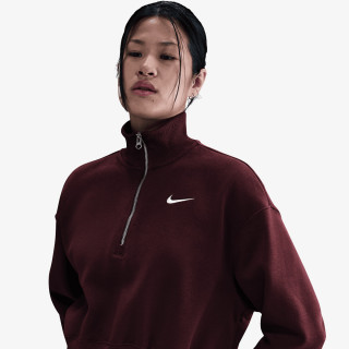 Nike Дуксер W NSW PHNX FLC QZ CROP 