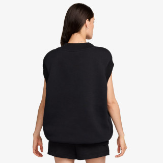 Nike Маица без ракави W NSW PHNX FLC SLVLS V-NECK 