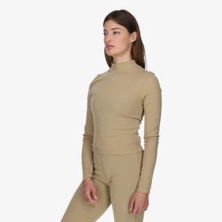 Nike Bluzë me mëngë të gjata W NSW ESSNTL RIB MOCK LS TOP 
