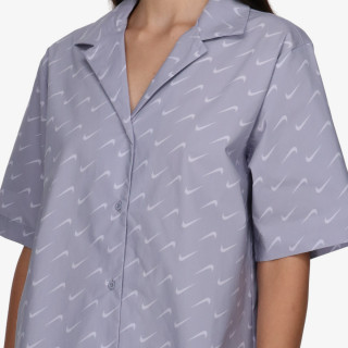 Nike Bluzë W NSW EVRDY MOD WVN SS TOP 