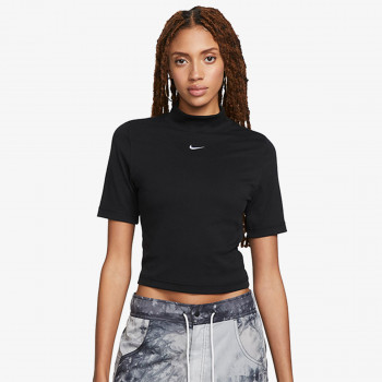 Nike Маица W NSW ESSNTL RIB MOCK SS TOP 