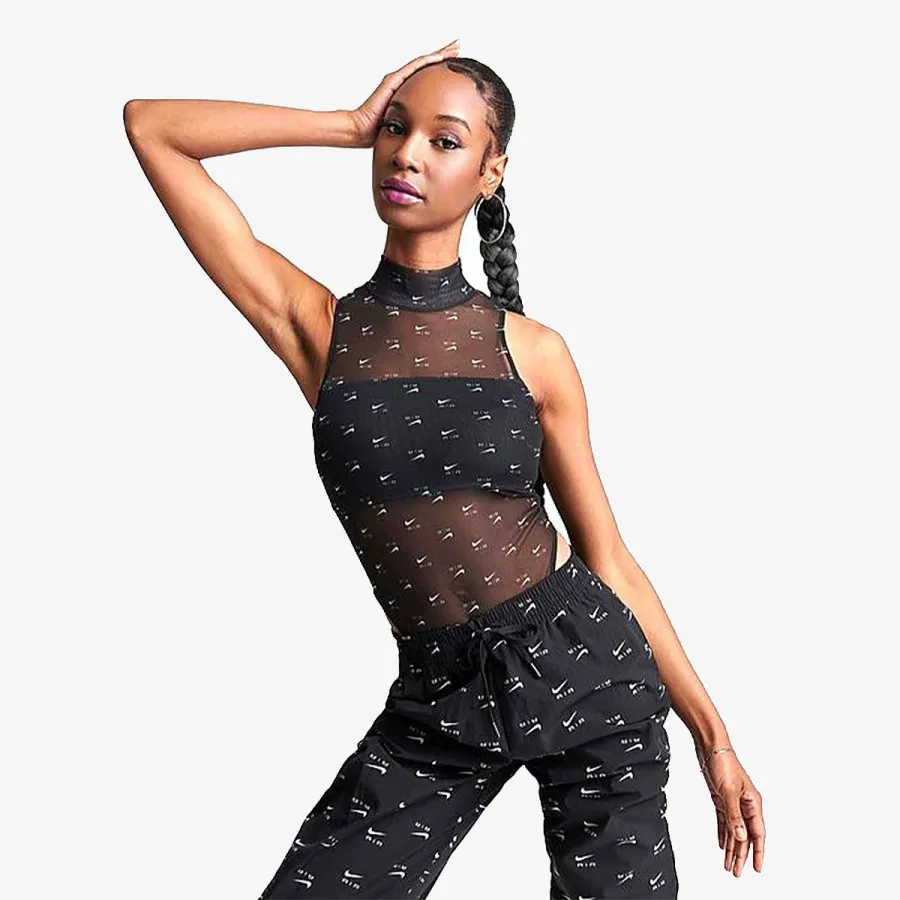 NIKE Маица без ракави W NSW AIR MOCK BODYSUIT 